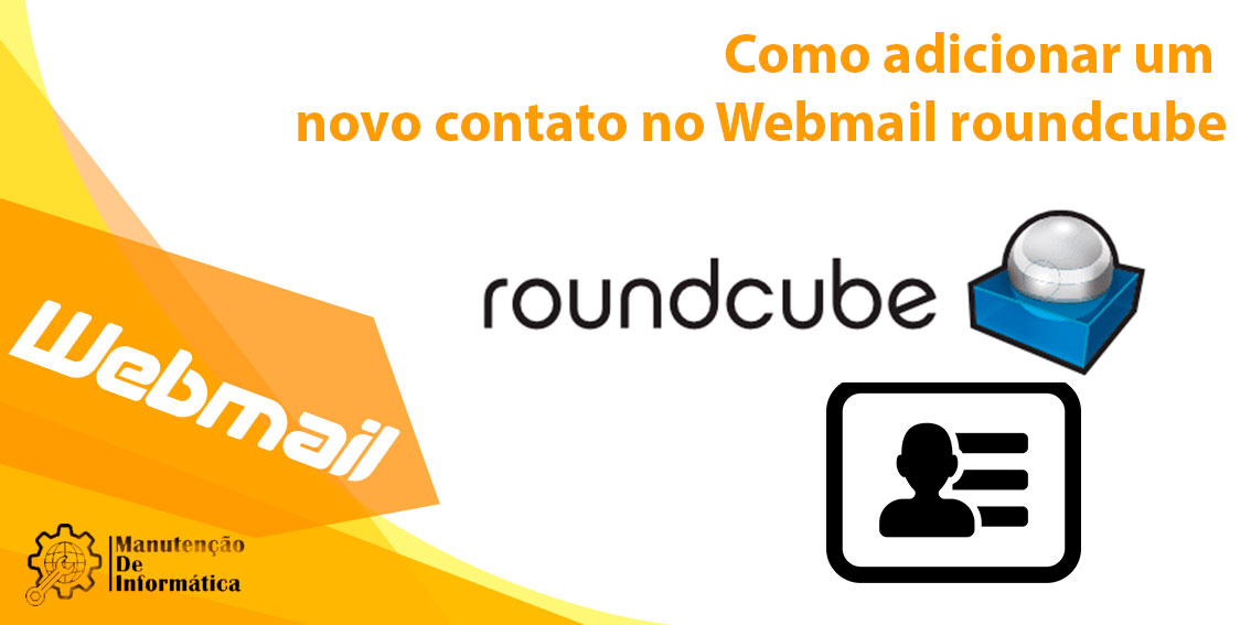 Como adicionar um novo contato no Webmail Roundcube